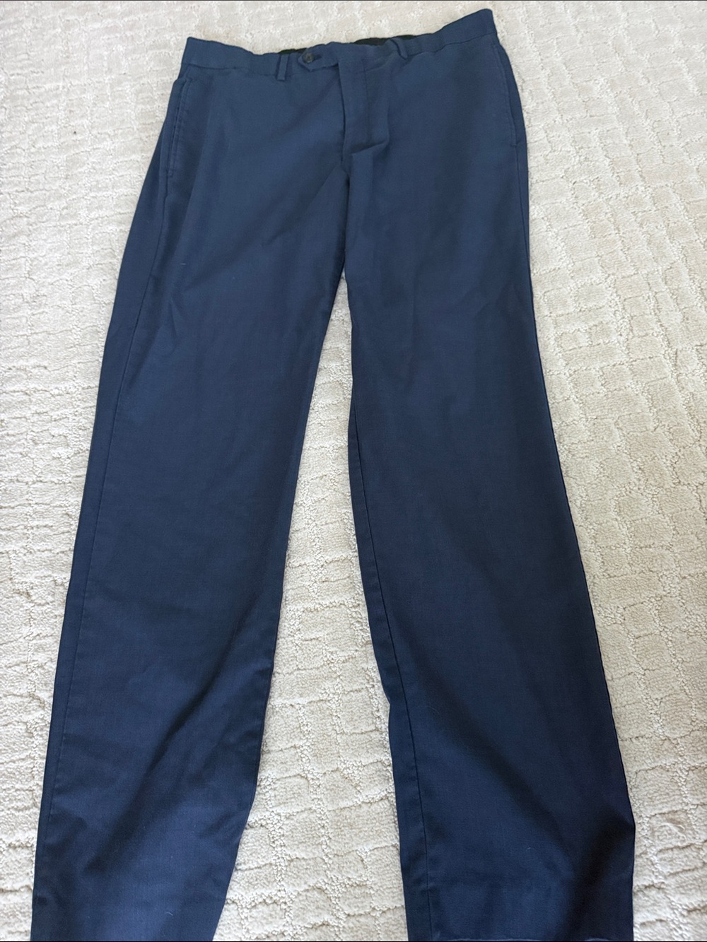 Lauren Ralph Lauren Men's Dark Navy Straight Pants